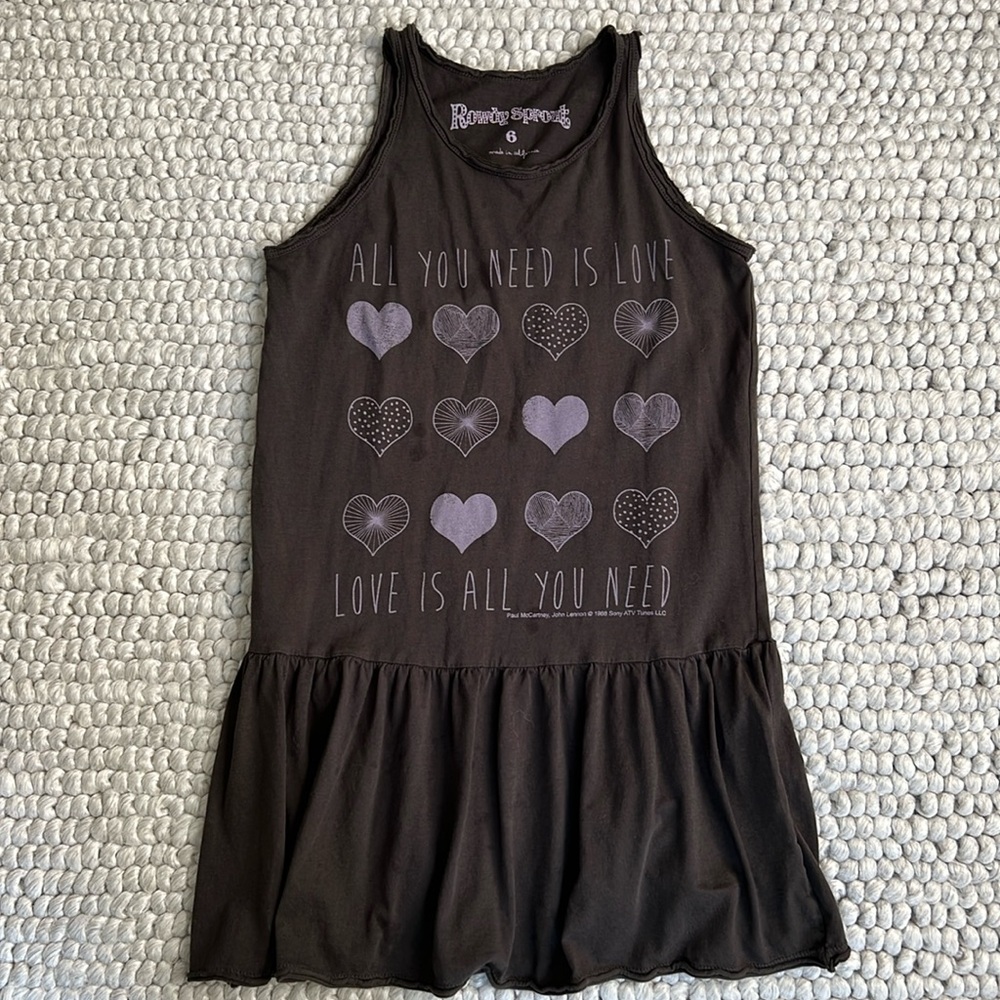 Rowdy Sprouts Dress All you Need js Love Hearts 6
